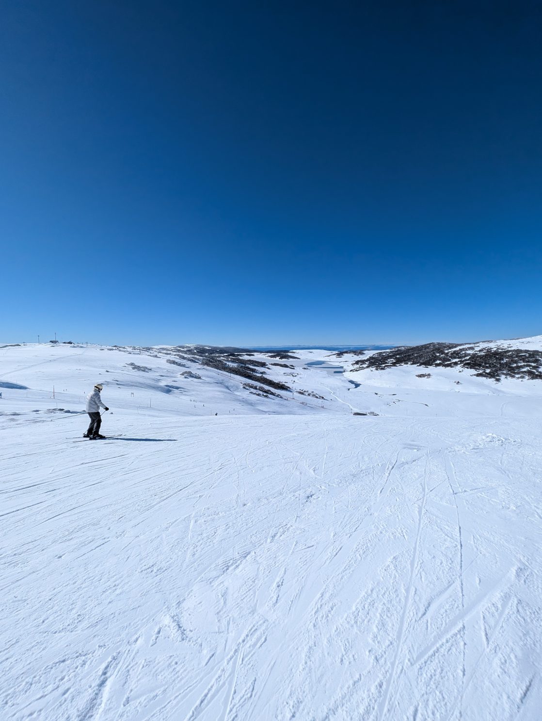 Chris skiing at Falls Creek.
